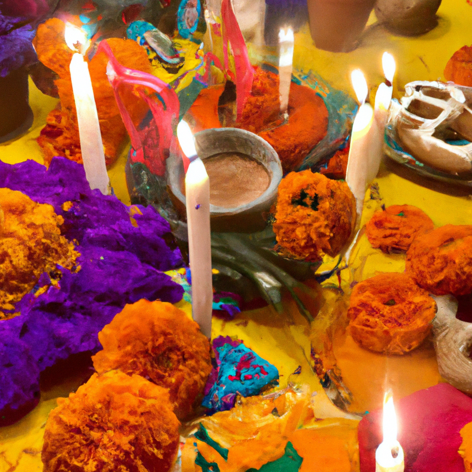 celebracion del dia de muertos