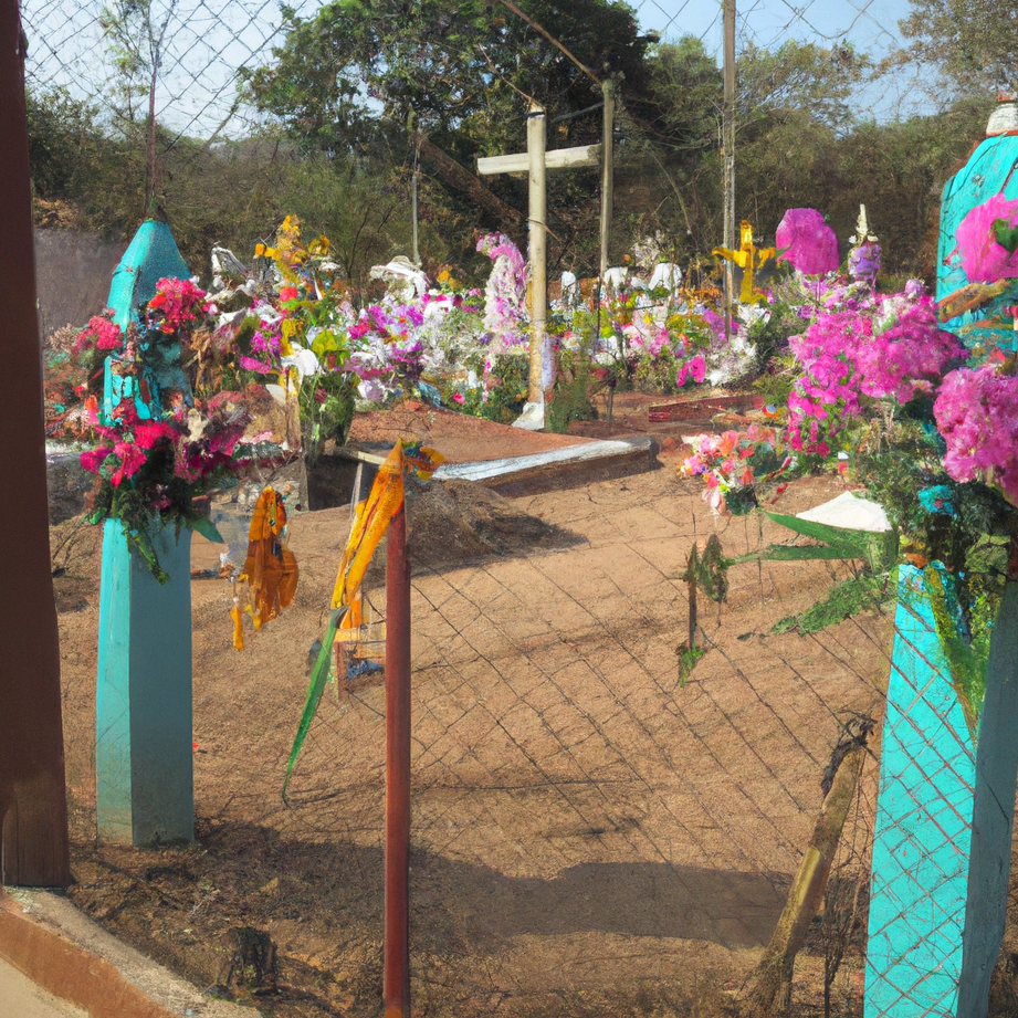 cementerios y tradicion mexicana sobre la muerte