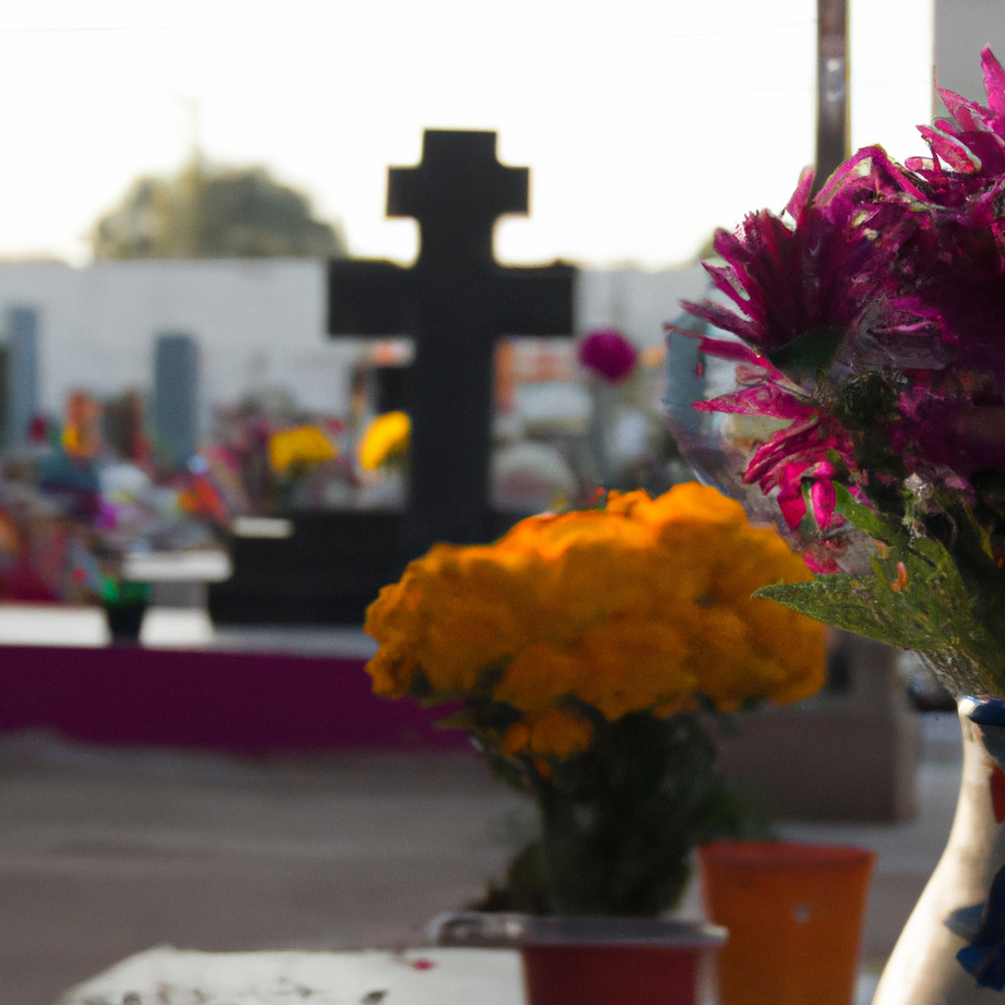 conmemoraciones en cementerios mexicanos durante el dia de muertos