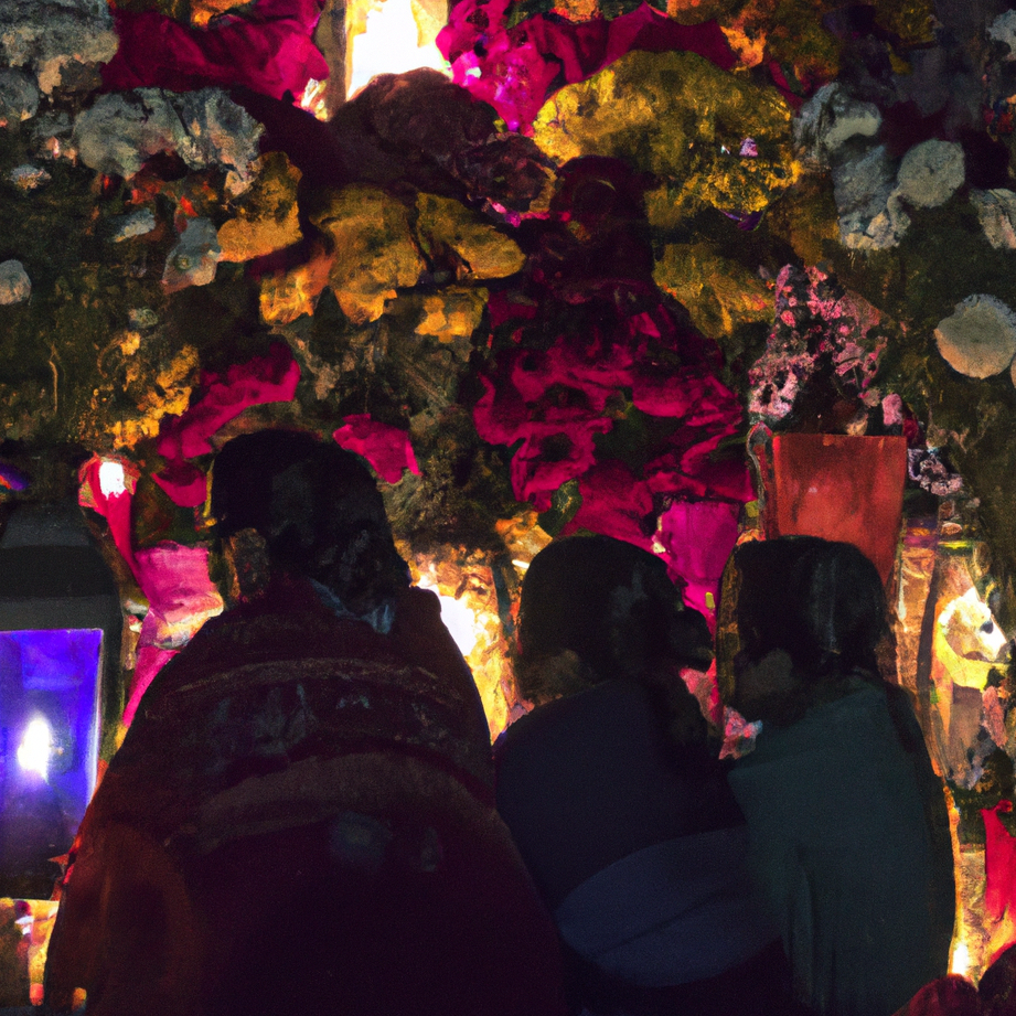 fiesta de los fieles difuntos en mexico