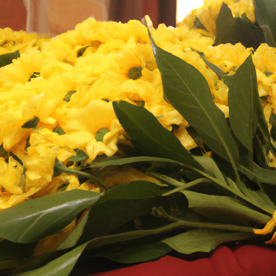flores amarillas para funerales en mexico